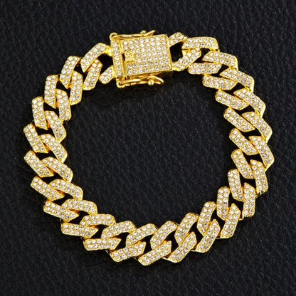 Silver Diamond Titan Bracelet