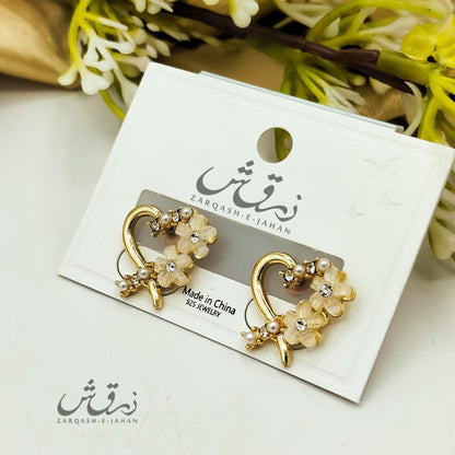 Blossom Heart Earrings