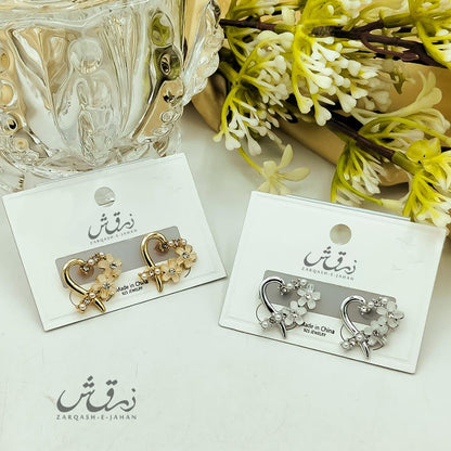 Blossom Heart Earrings